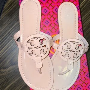 Tory Burch Seashell Pink Miller Sandals